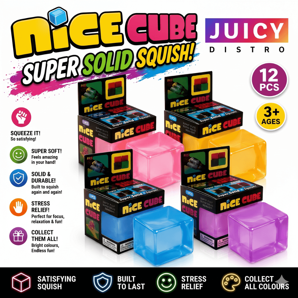 Nice Cube Super Solid Squish Stress Relief Sensory Fidget Cube Toy - Vapewholesalesupplier