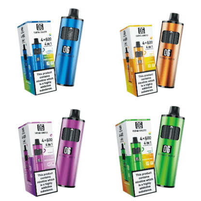 OG 2400 Puffs 4 in 1 Disposable Vape Device - 20MG - Eliquid Base - Berry Series