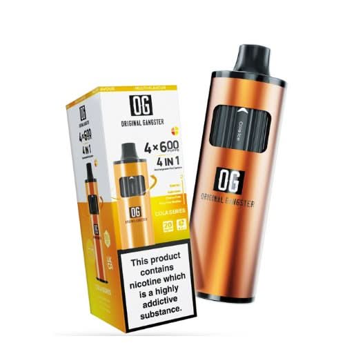 OG 2400 Puffs 4 in 1 Disposable Vape Device  -Cola Series