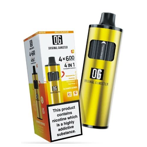 OG 2400 Puffs 4 in 1 Disposable Vape Device  -Summer Series