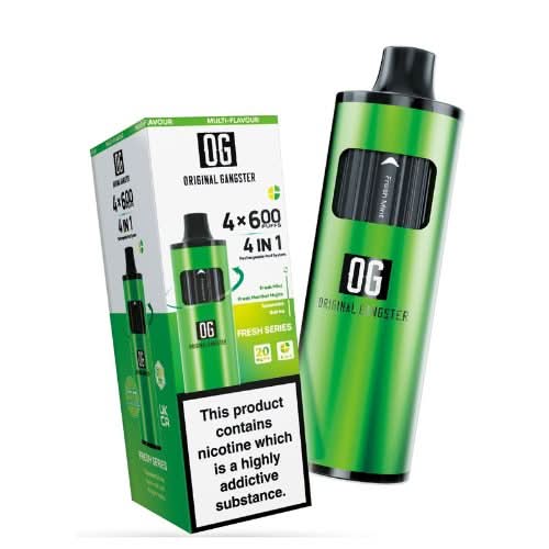 OG 2400 Puffs 4 in 1 Disposable Vape Device  -Fresh Series