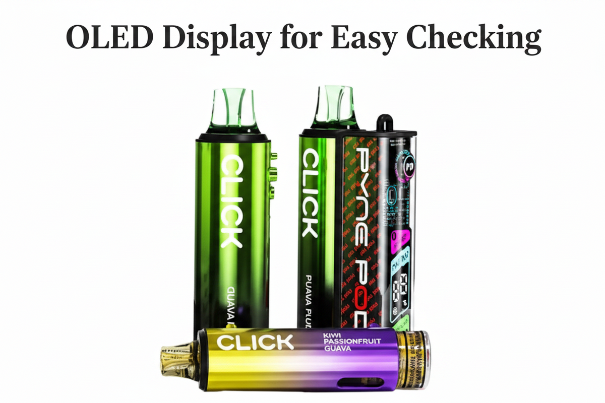 OLED Display for Easy Checking