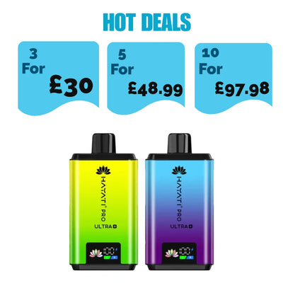 Hayati Pro Ultra Plus 25000 Prefilled Pod Kit