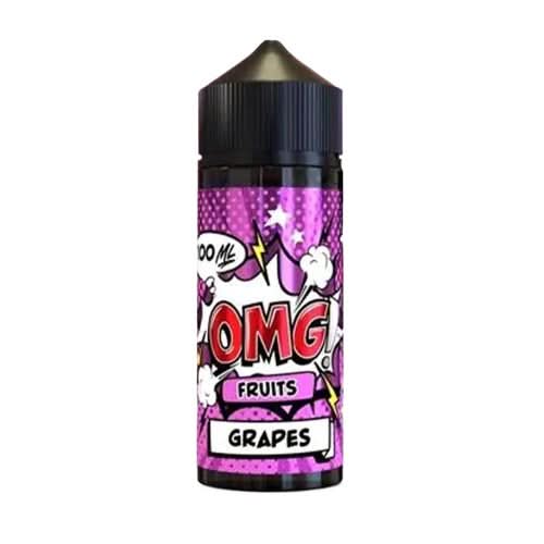 OMG Fruits Shortfill 100ml Eliquid - Grapes