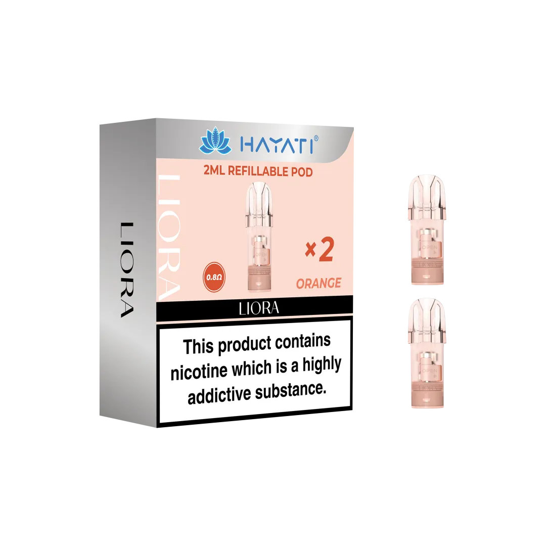 Hayati Liora Refilleable Replacement Pods Pack of 2