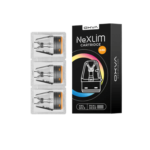 Oxva Nexlim Replacement Pods Cartridge Pack Of 3 - Eliquid Base - 0.8 Ohm