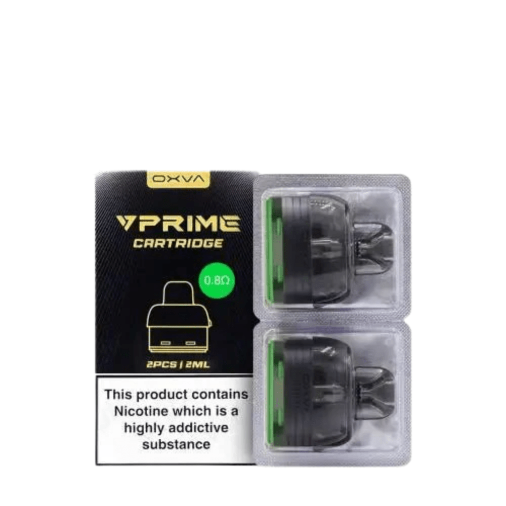 Oxva Vprime Replacement Pod Cartridges - Eliquid Base - 0.8ohm