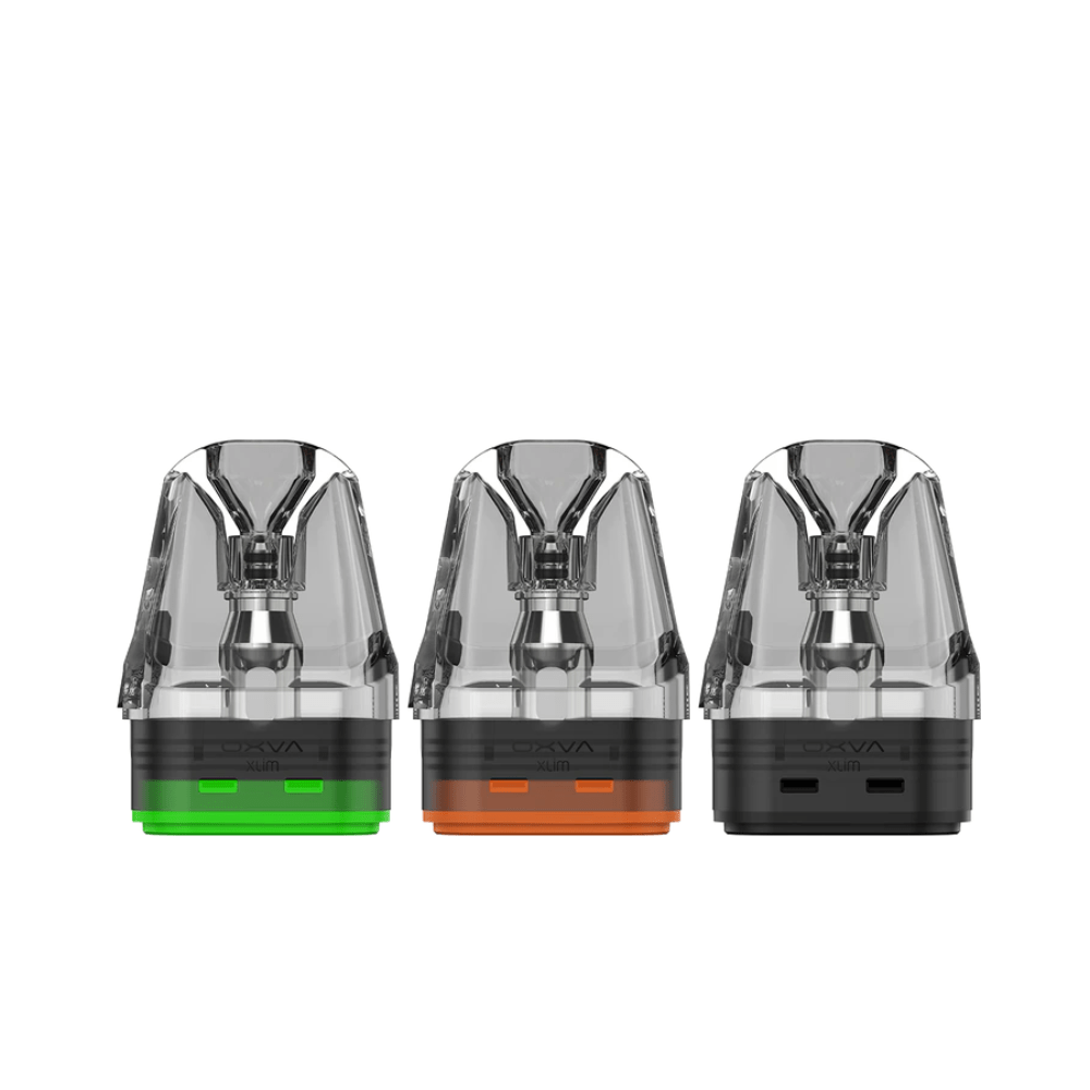 Oxva Xlim Stainless Steel Replacement Pods - Eliquid Base - 0.6 - ohm