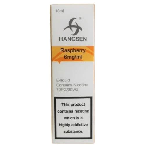Pack of 10 Hangsen 10ml E - Liquid - Eliquid Base - Rainbow