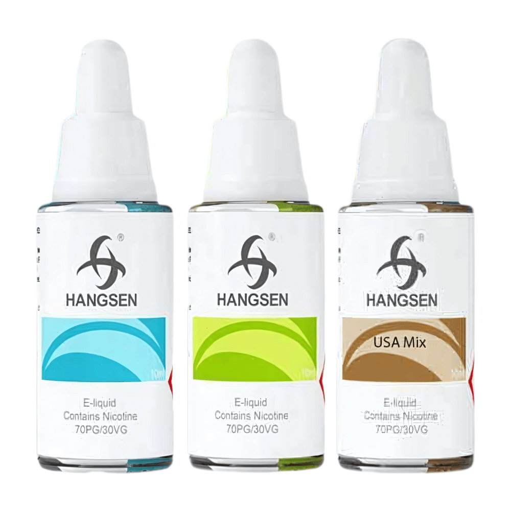 Pack of 10 Hangsen 10ml E-Liquid - Eliquid Base Pack of 10 Hangsen 10ml E-Liquid - Eliquid Base