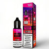 Pack of 10 Vapes Bar Ghost Salts 10ml Nic Salt E - liquid - Eliquid Base - Strawberry Grape
