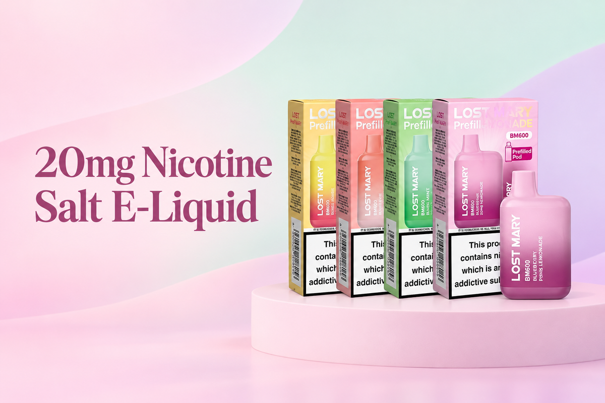 20mg Nicotine Salt E-Liquid