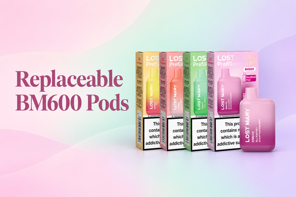 Replaceable BM600 Pods