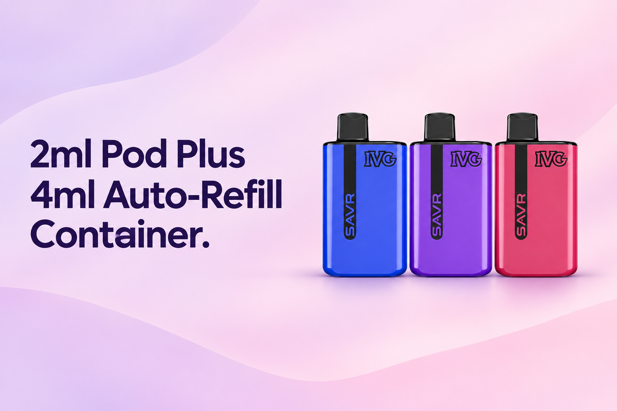 2ml Pod Plus 4ml Auto-Refill Container