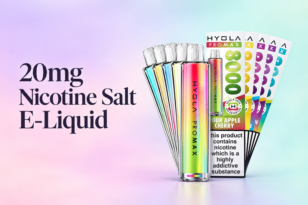 20mg Nicotine Salt E-Liquid