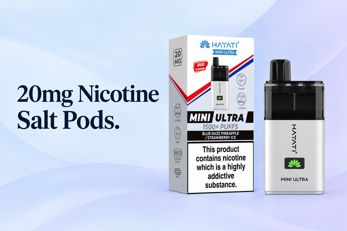20mg Nicotine Salt Pods