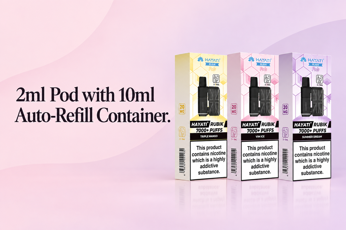 2ml Pod with 10ml Auto-Refill Container