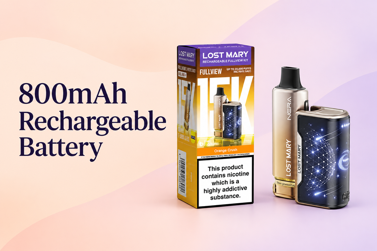 800mAh Rechargeable Battery
