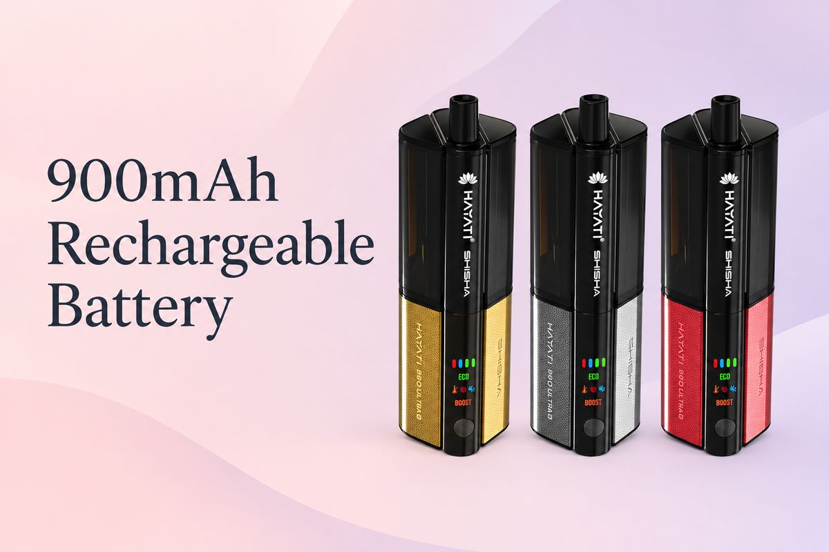 900mAh Rechargeable Battery