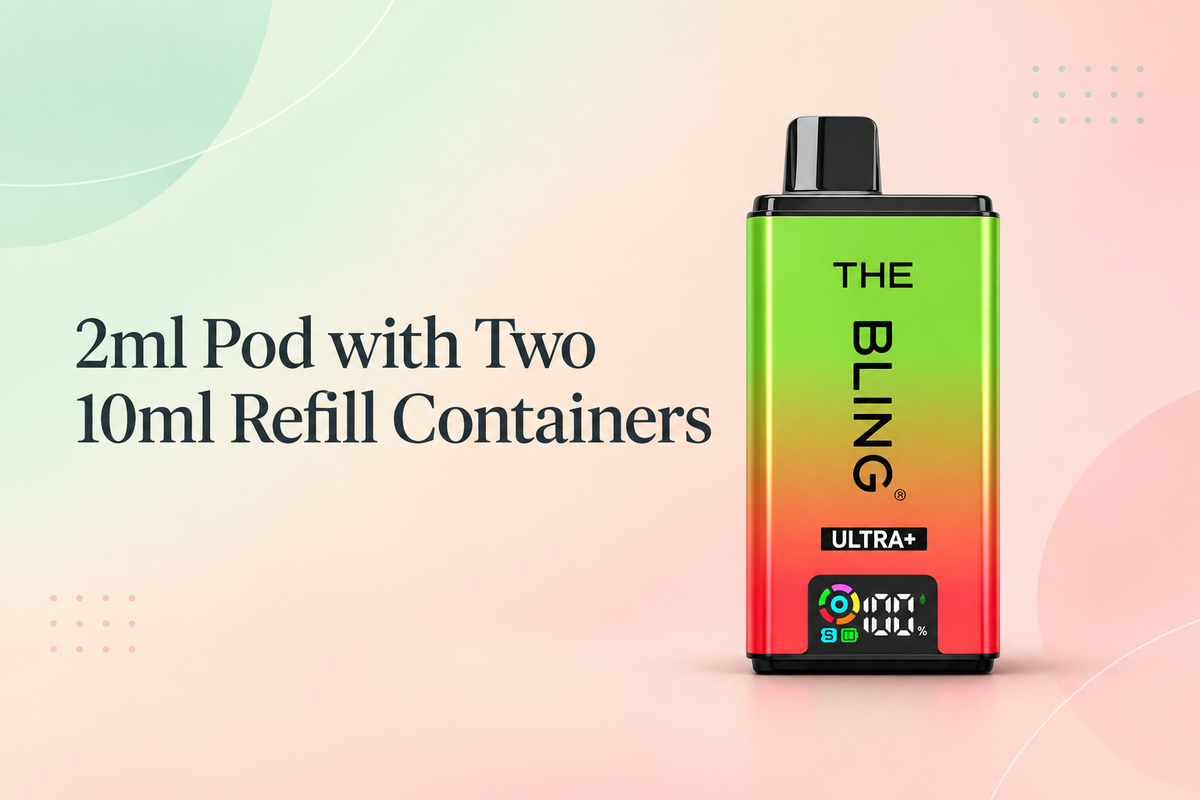 2ml Pod with Two 10ml Refill Containers