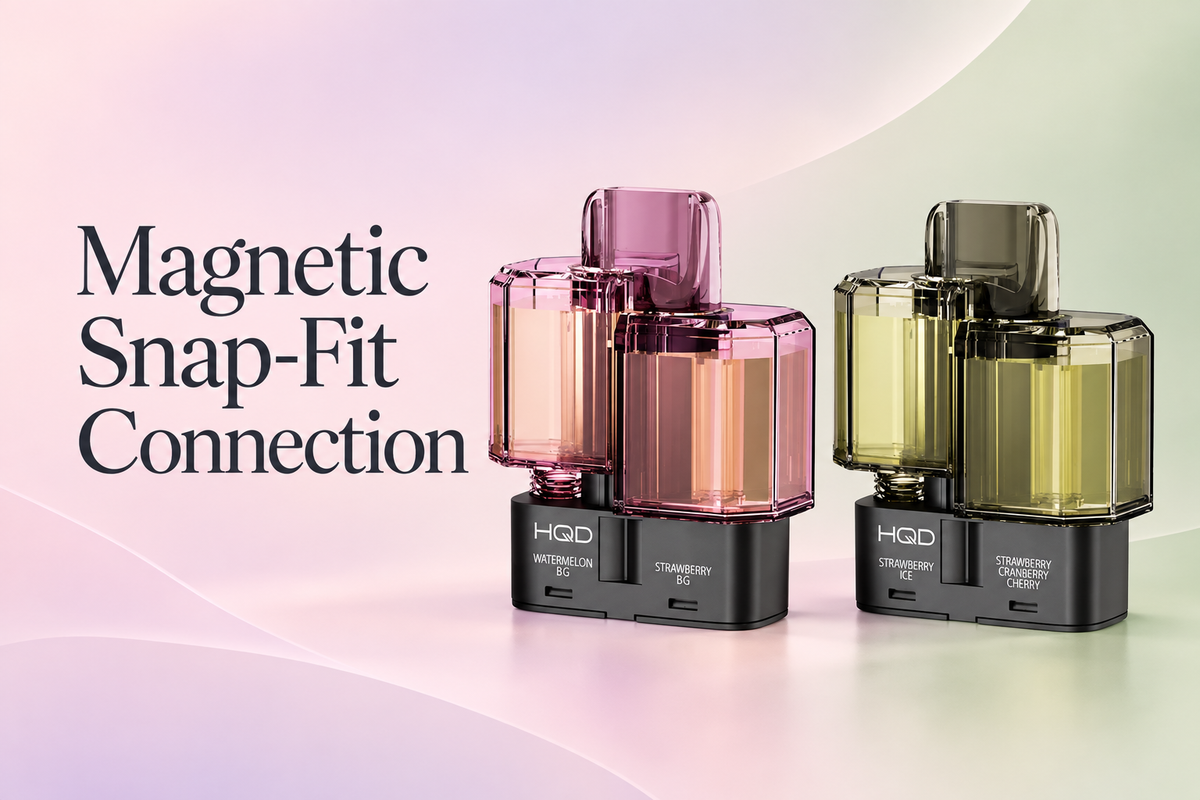 Magnetic Snap-Fit Connection