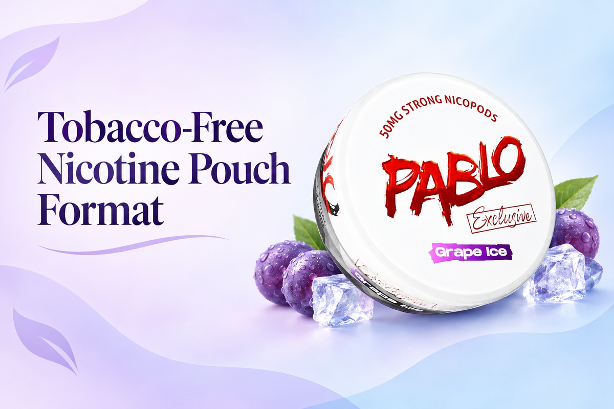 Tobacco-Free Nicotine Pouch Format