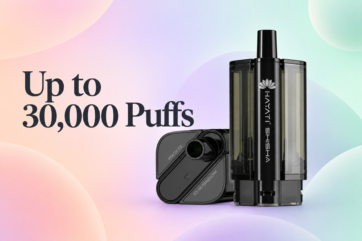 Up to 30,000 Puffs