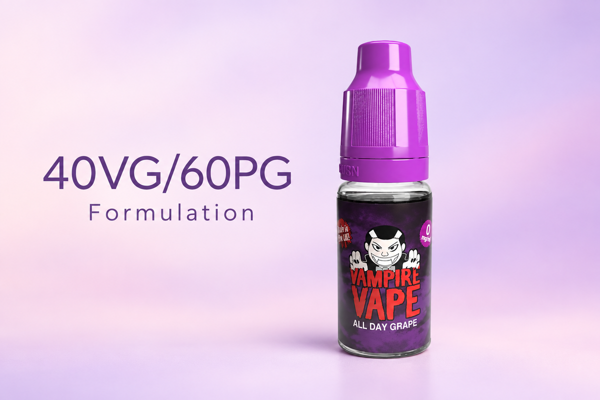 40VG/60PG Formulation