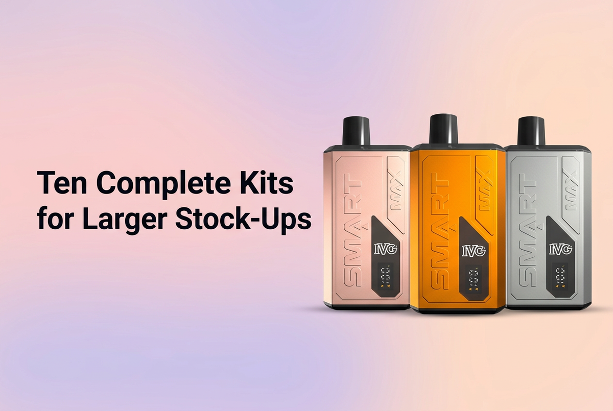 Ten Complete Kits for Larger Stock-Ups