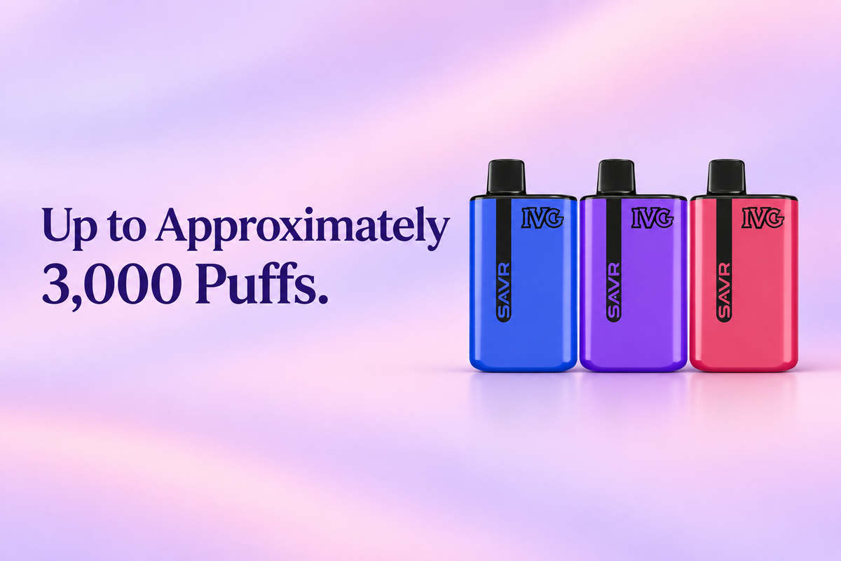 Up to Approximately 3,000 Puffs