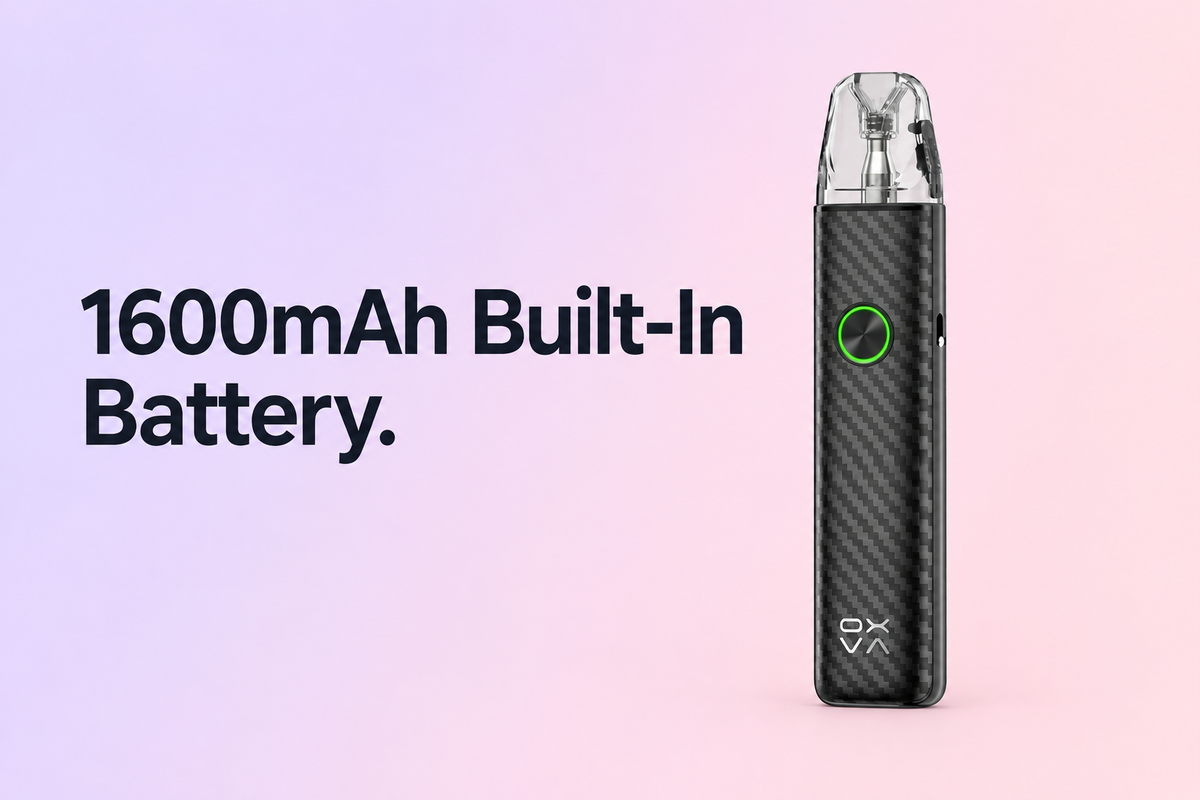 1600mAh Built-In Battery