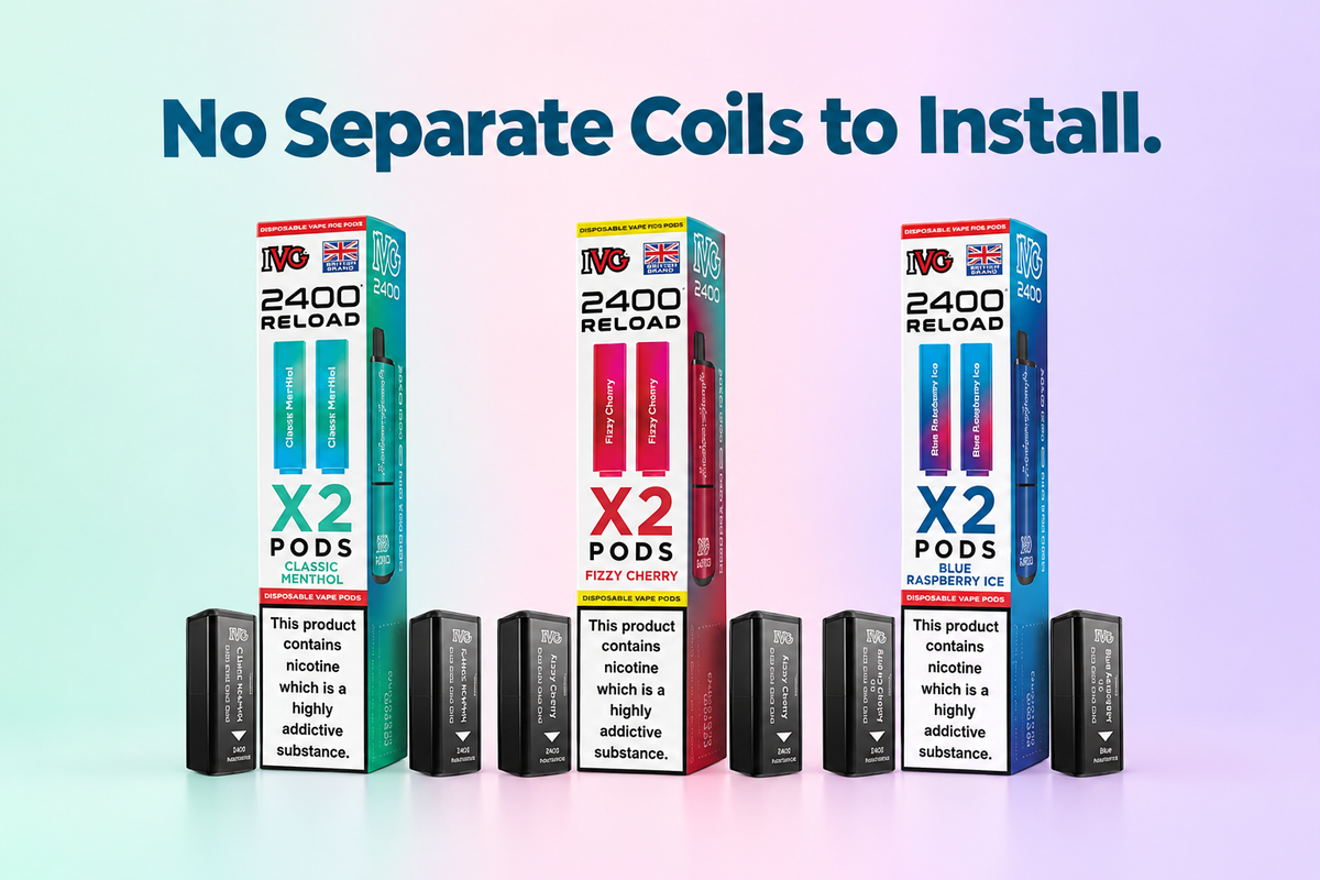 No Separate Coils to Install