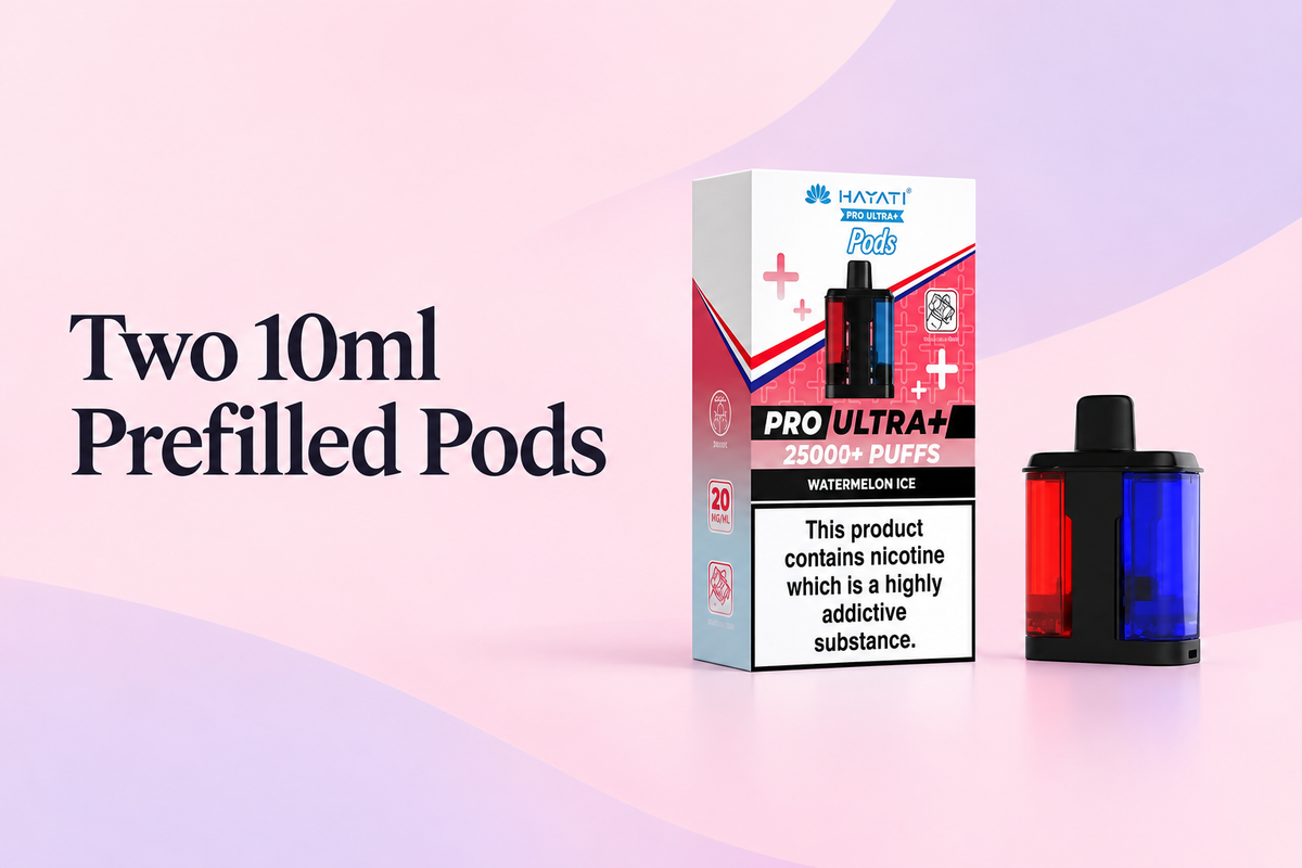 Two 10ml Prefilled Pods
