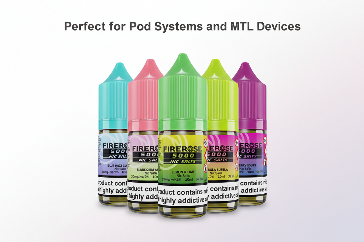 Perfect for Pod Systems and MTL Devices