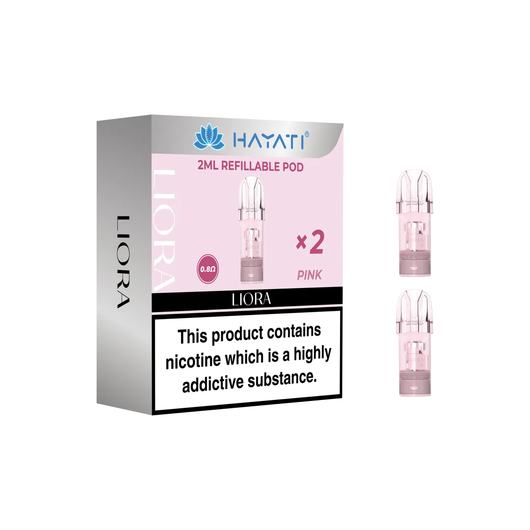 Hayati Liora Refilleable Replacement Pods Pack of 2