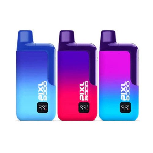 Pixl 8000 Prefilled Vape Pod Kit - Eliquid Base - Black Cherry