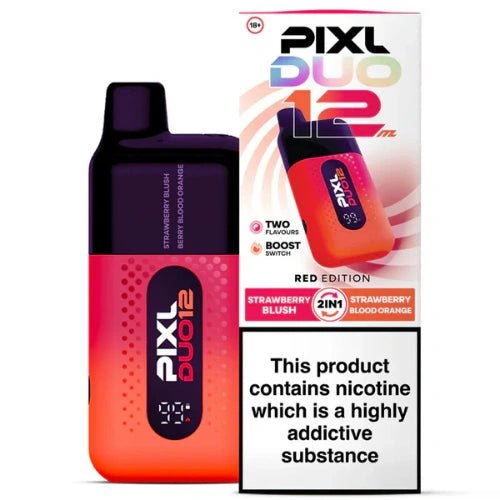 PIXL Duo 12 Disposable Vape – 6000 Puffs, Red Edition