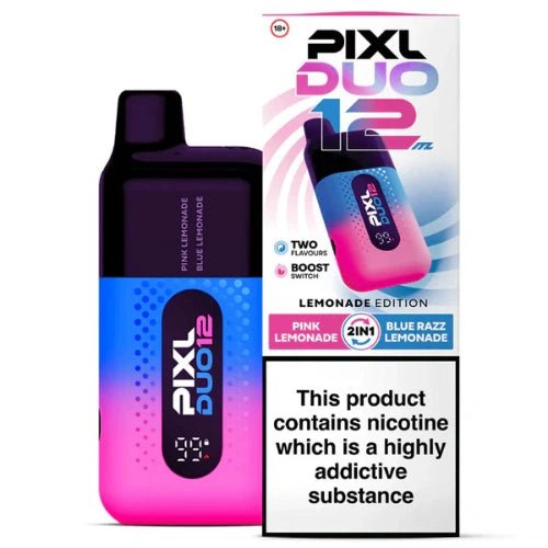 PIXL Duo 12 Disposable Vape – 6000 Puffs,  Lemonade Edition