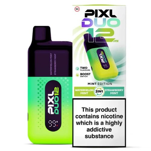 PIXL Duo 12 Disposable Vape – 6000 Puffs,  Mint Edition