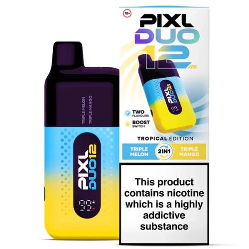 PIXL Duo 12 Disposable Vape – 6000 Puffs, Tropical Edition
