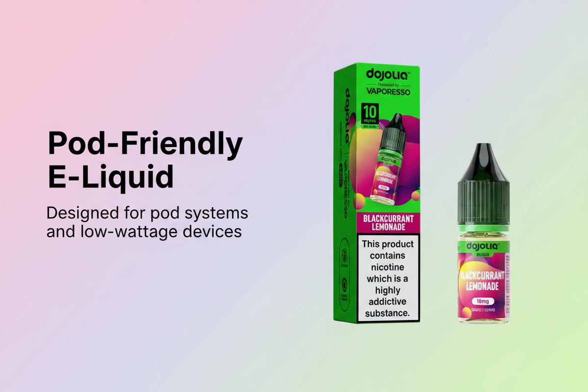 Pod-Friendly E-Liquid