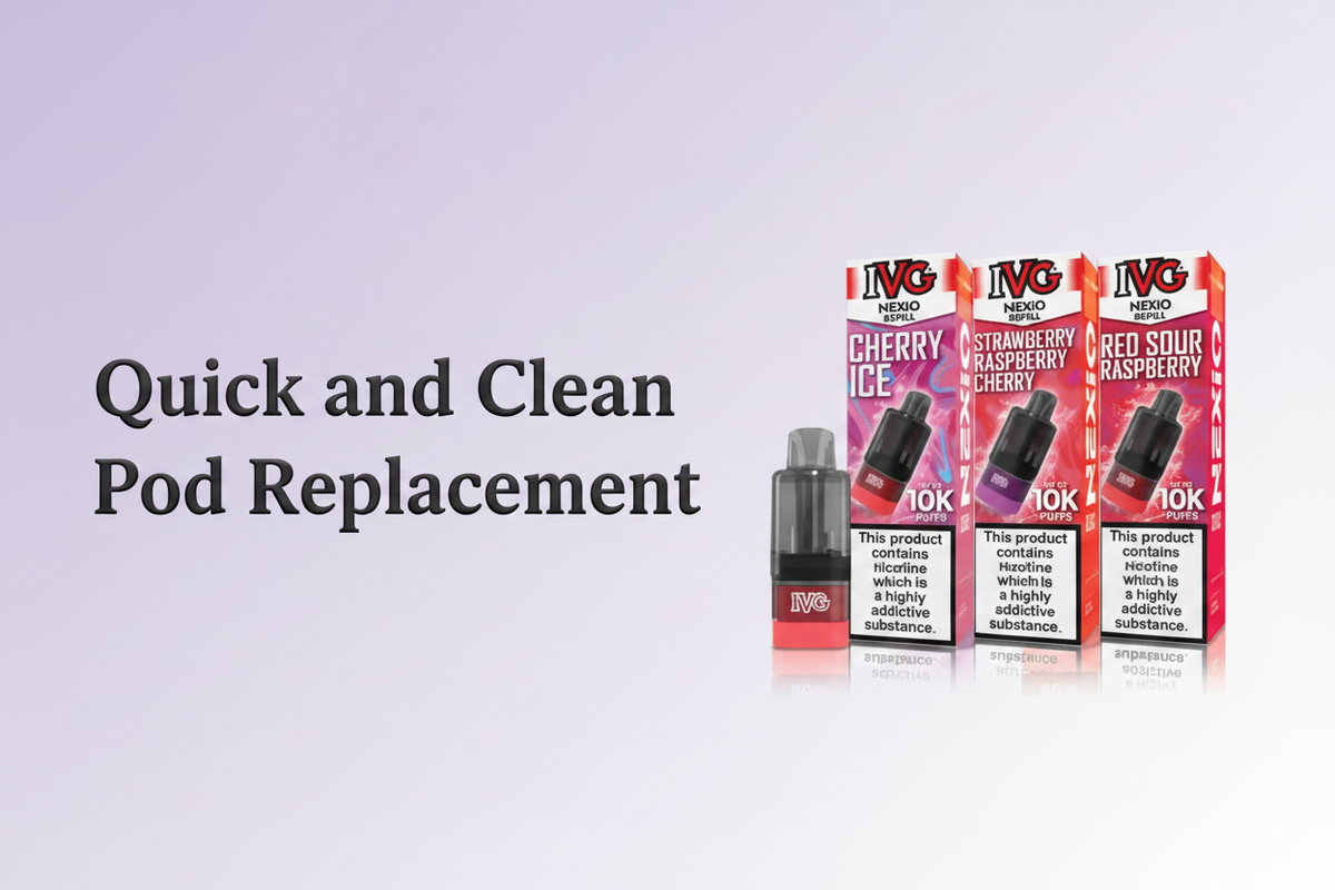 Quick and Clean Pod Replacement