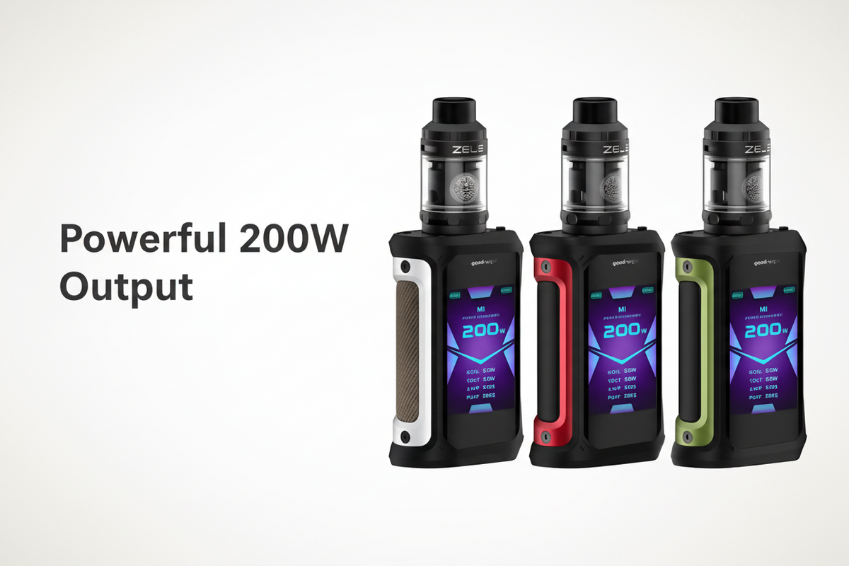 Powerful 200W Output