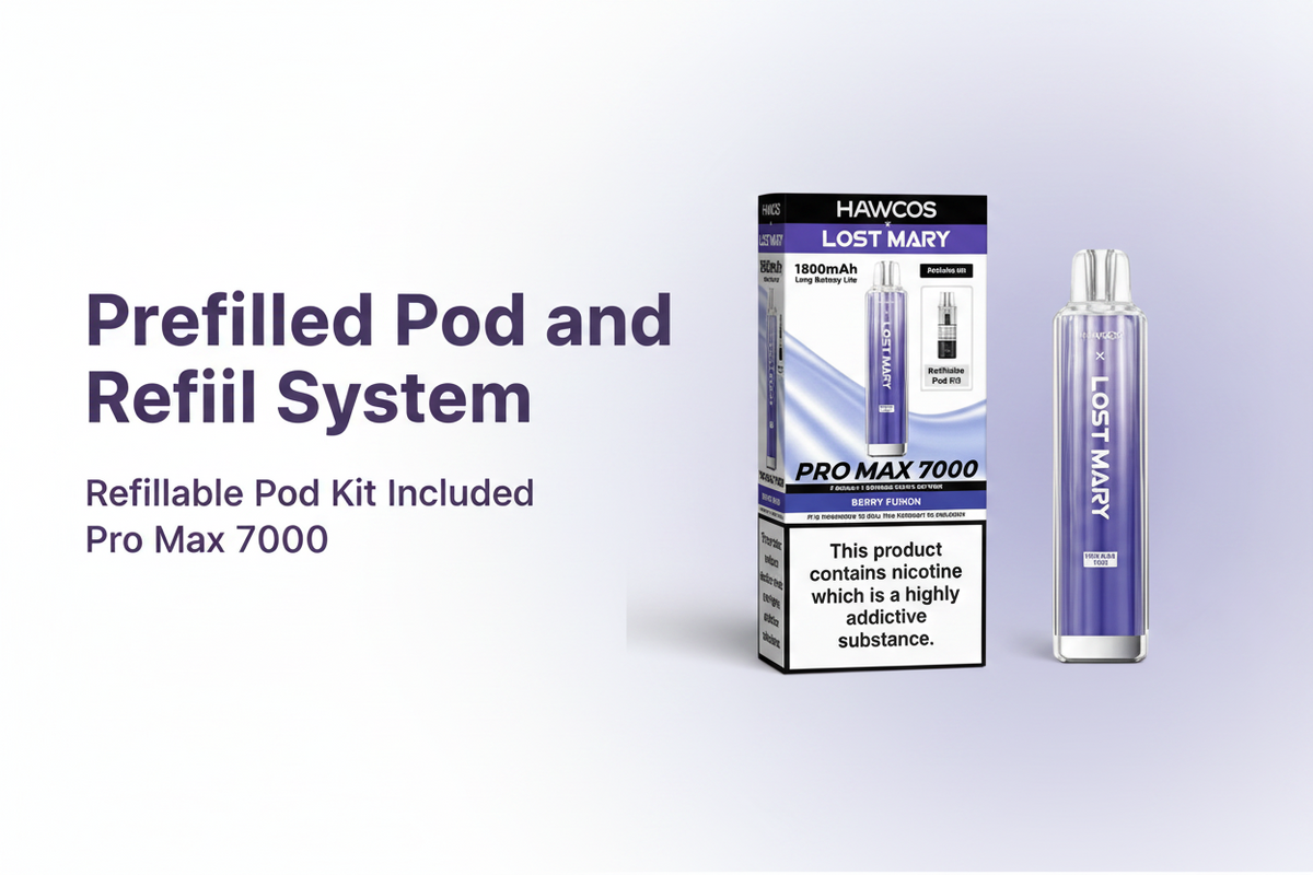 Prefilled Pod and Refill System