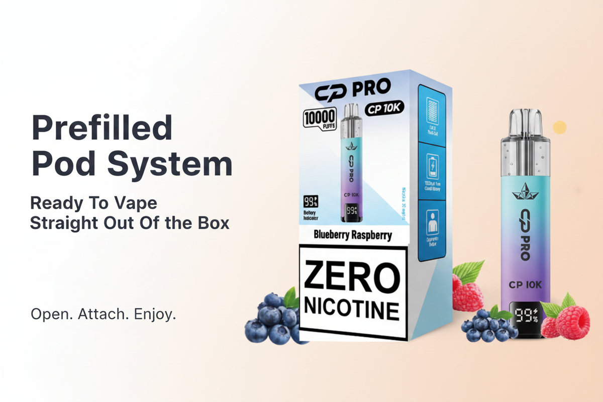 Prefilled Pod System Ready To Vape