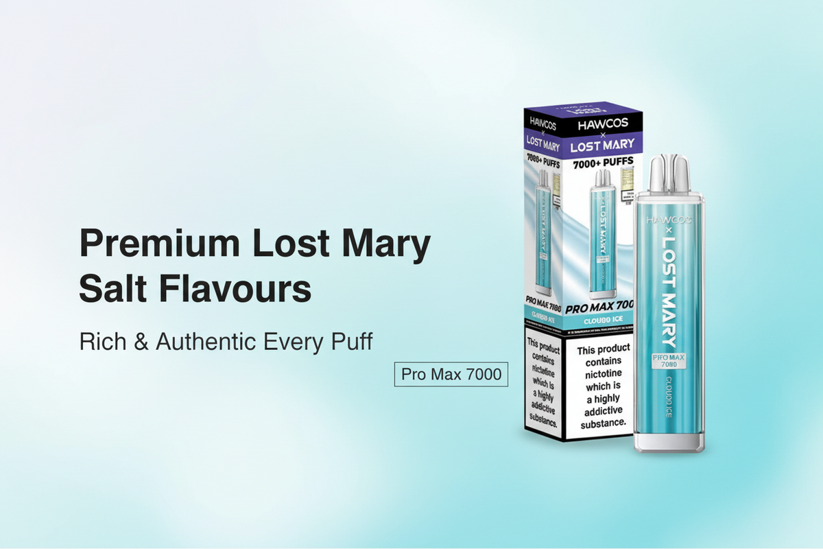 Premium Lost Mary Nicotine Salt Flavours