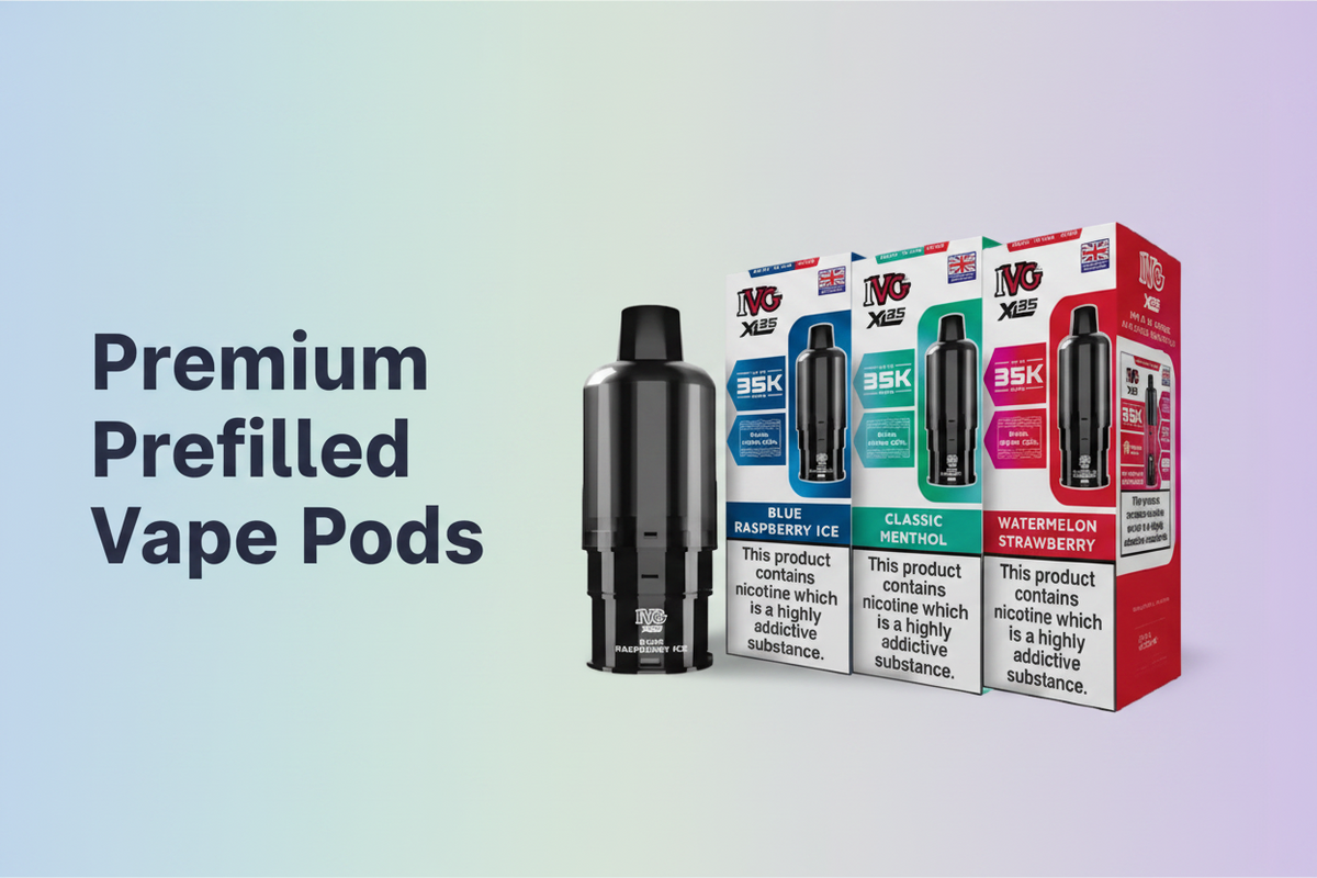 Premium Prefilled Vape Pods