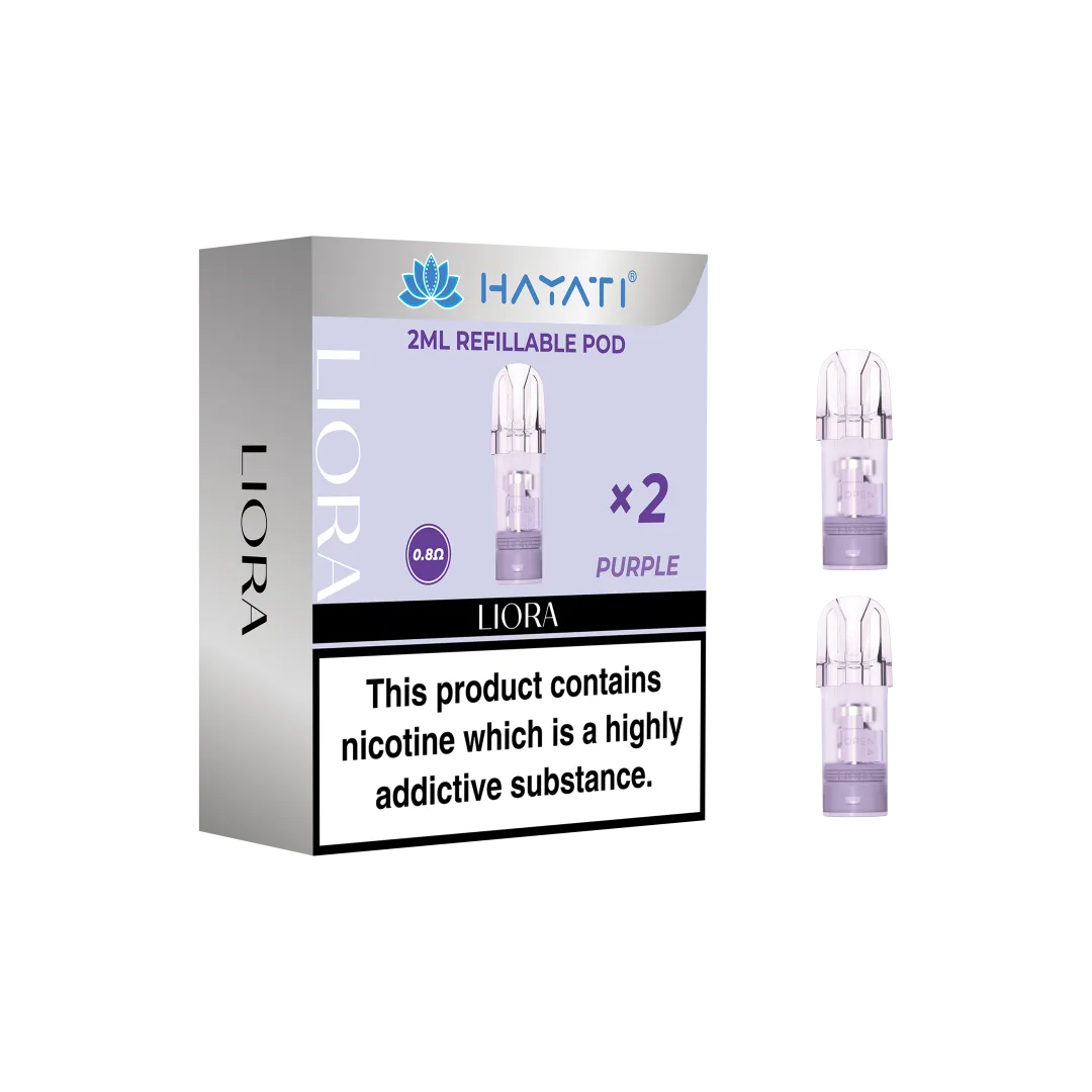 Hayati Liora Refilleable Replacement Pods Pack of 2