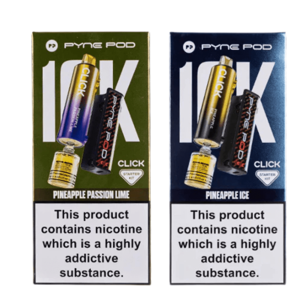 Pyne Pod Click 10K Puffs Vape Device - 20Mg - Eliquid Base - White Gummy Bear
