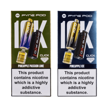 Pyne Pod Click 10K Puffs Vape Device - 20Mg - Eliquid Base - White Gummy Bear